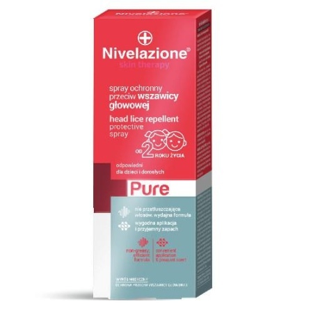 Nivelazione Skin Therapy Pure Spray ochronny przeciw wszawicy głowowej, 100ml