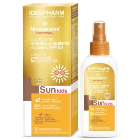 Nivelazione Skin Therapy Sun Wodoodporne mleczko do opalania dla dzieci SPF 50 150m