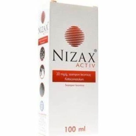 Nizax Activ 20 mg/g szampon leczniczy 1 butelka 100 ml
