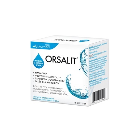 Orsalit, proszek do sporządzania zawiesiny doustnej, 10 sasz. po 4,37 g  