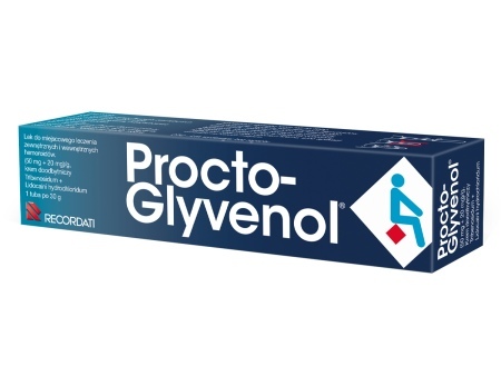 Procto-Glyvenol (50mg + 20mg)/g, krem doodbytniczy, 30 g (tub. Alu)  