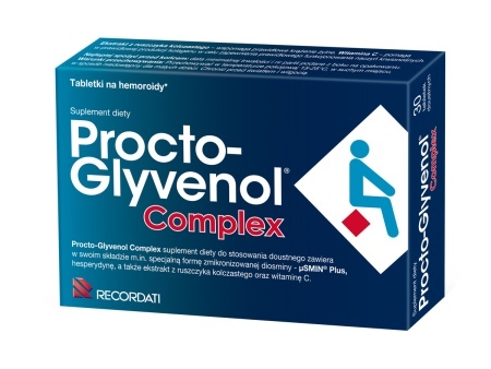 Procto-Glyvenol Complex, tabletki, 30 tabl.  