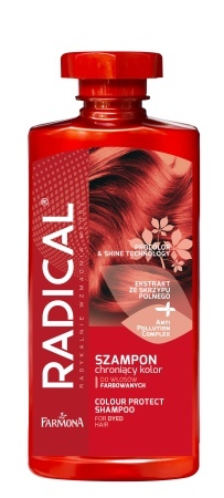 RADICAL szampon chroniący kolor do włosów farbowanych 400ml