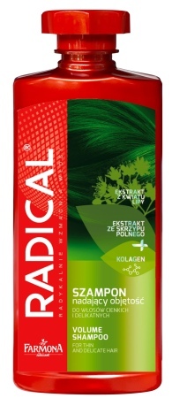 RADICAL szampon nadający objętość włosy delikatne -400ml