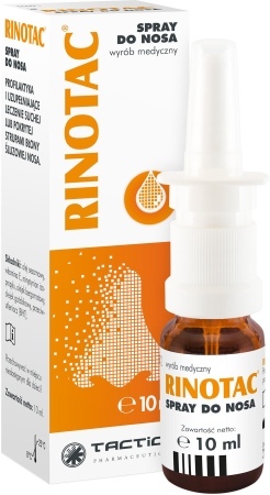 Rinotac, spray do nosa, 10 ml (but.z pomp.)  