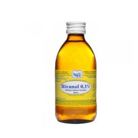 Rivanol 0,1% 1 mg/g płyn na skórę 1 butelka 250 g