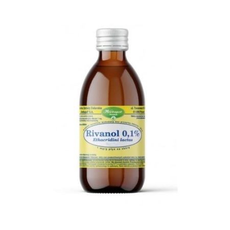 Rivanol 0,1% 1 mg/g płyn na skórę 1 butelka 90 g