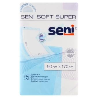 Seni Soft 90 x 170cm, podkłady higieniczne, 5 szt.