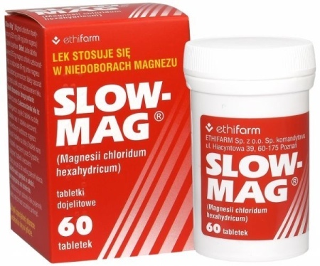 Slow-Mag 64 mg Mg 2+ tabletki dojelitowe 60 tabletek