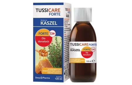 TUSSICARE FORTE syrop butelka 120ml