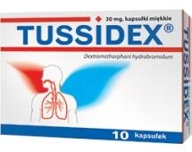 Tussidex 30 mg, kapsułki miękkie, 10 kaps.  