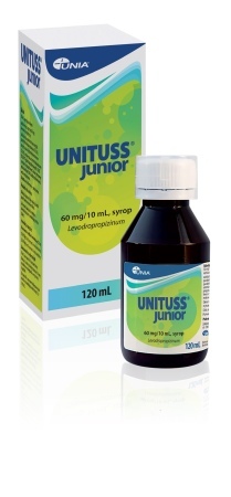 Unituss Junior 60 mg/10ml, syrop, 120 ml  