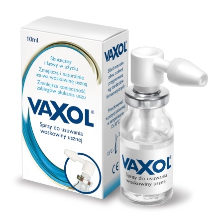 Vaxol, spray do usuwania woskowiny (200d) 10ml.