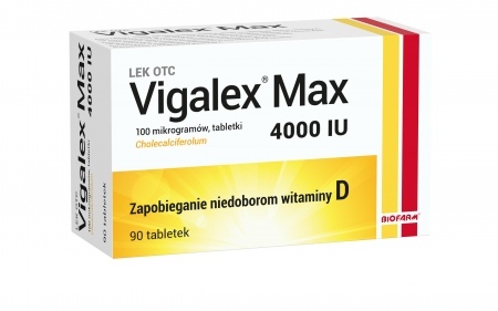 Vigalex Max tabletki  4000 IU * 90 szt.