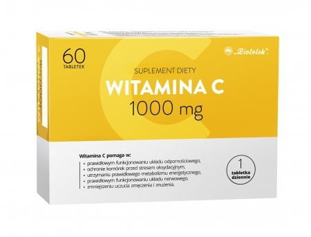 Witamina C 1000 mg, tabletki, 60 tabl.  