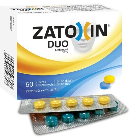 Zatoxin Duo tabletki powlekane 60 szt.  (30 dzień + 30 noc)